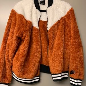 Nike Faux Fur Jacket